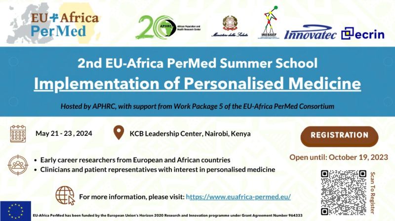 2nd EU-Africa PerMed Summer School