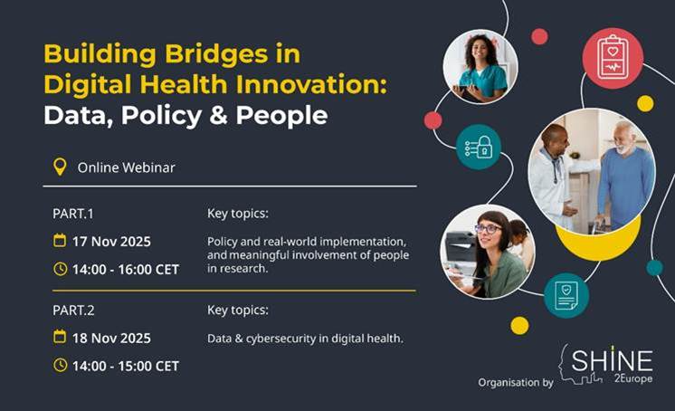 Webinar – Building Bridges in Digital Health Innovation: Data, Policy & People