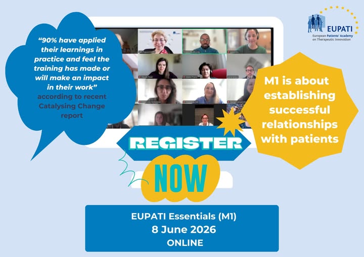 EUPATI Essentials (Module 1) - 8 June (Online)