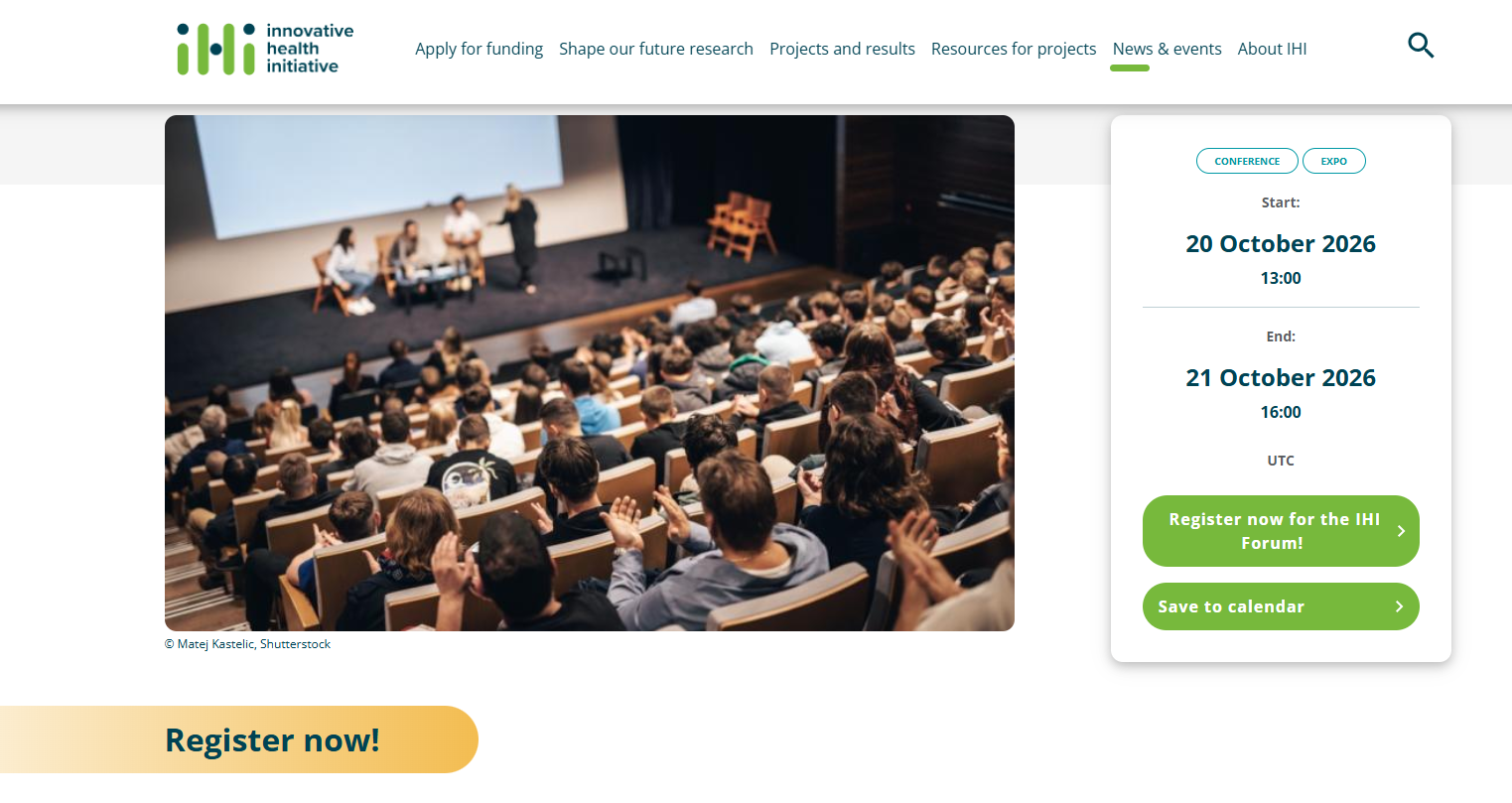 IHI Forum 2026: Translating research into long-term impact