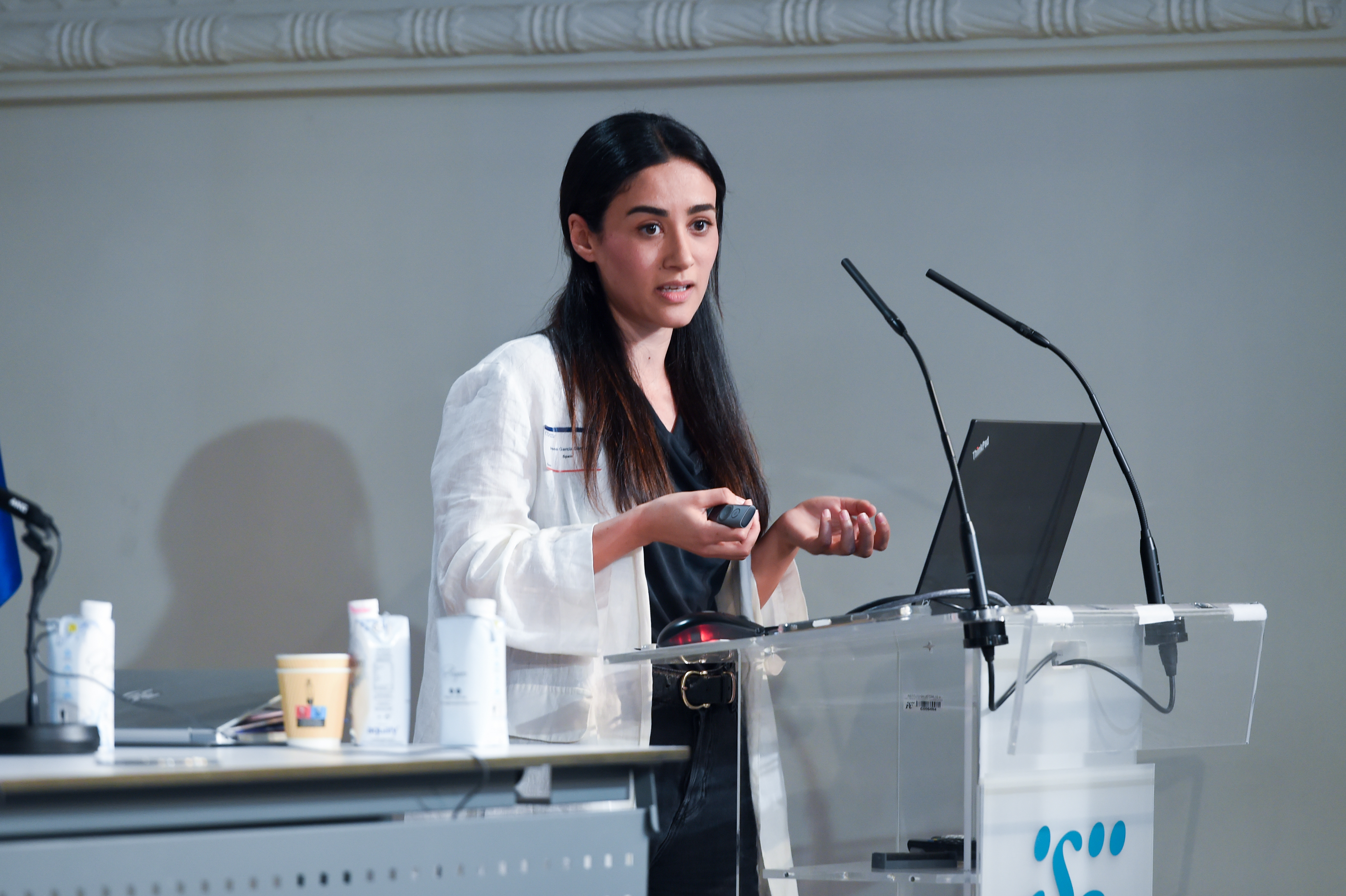 Irene Garcia Garcia speaking