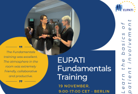 EUPATI F2F Fundamentals - Ready to get face-to-face?