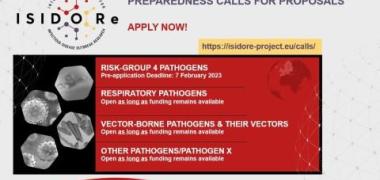 ISIDORe launches 4 additional calls for proposals