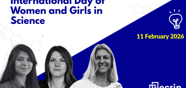 International Day of Women and Girls in Science (L to R: Sareema, Sigrun, Alicja)