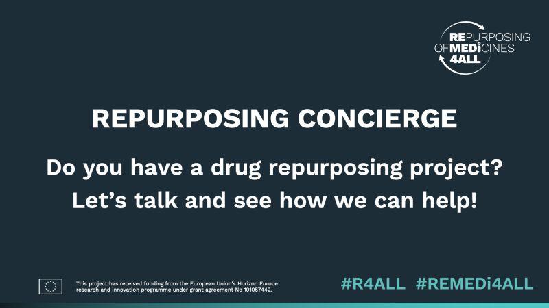 Drug Repurposing Concierge at Remedi4All